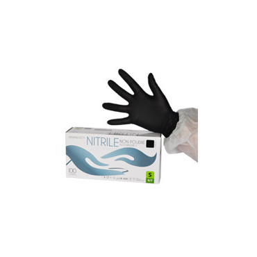 GANT NITRILE NOIR (coiffeur, tatoueur) GANT NITRILE NOIR (coiffeur, tatoueur)