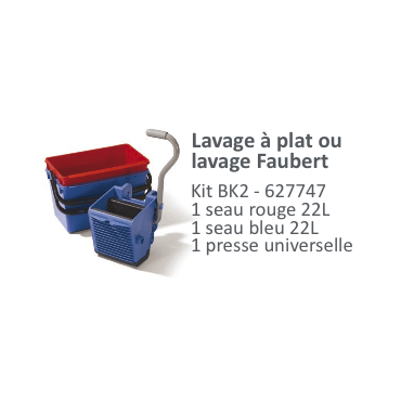 Kit presse universelle et seau Kit presse universelle et seau