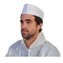 Calot blanc réglable Calot blanc réglable