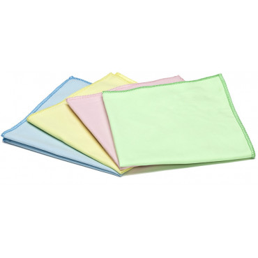 LAVETTES MICROFIBRES TISSEES  "CHAMOISEES" LAVETTES MICROFIBRES TISSEES  "CHAMOISEES"
