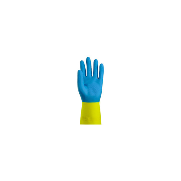 2 Gants menage latex jaune taille 8 - Gants de ménage