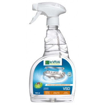 VITRES & SURFACES DESINFECTANT - LE VRAI PROFESSIONNEL VITRES & SURFACES DESINFECTANT - LE VRAI PROFESSIONNEL