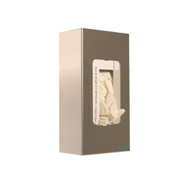Distributeur inox de gant Distributeur inox de gant