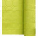NAPPE PAPIER DAMASSÉ VERT AMANDE EN ROULEAU DE 1,20 x 25 m NAPPE PAPIER DAMASSÉ VERT AMANDE EN ROULEAU DE 1,20 x 25 m