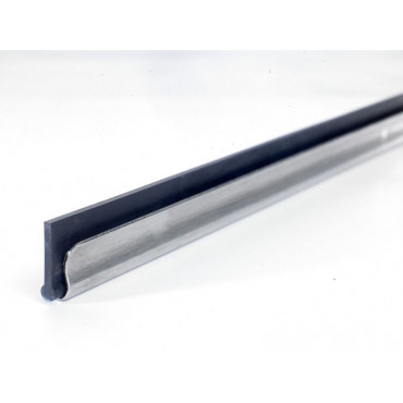 Barrette inox et caoutchouc