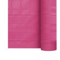 NAPPE PAPIER DAMASSÉ FUCHSIA EN ROULEAU DE 1,20 x 25 m