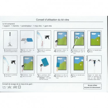 KIT VITRES DELTA CONCEPT MICROFIBRE KIT VITRES DELTA CONCEPT MICROFIBRE