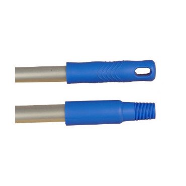 Manche aluminium à vis 1,50 m bleu