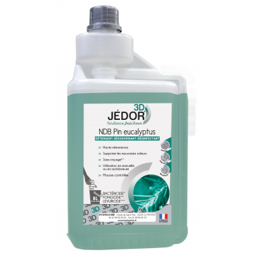 Jedor 3D Pin Eucalyptus, nettoyant surodorant désinfectant virucide