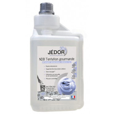 Jedor 3D Tentation Gourmande, nettoyant surodorant désinfectant virucide
