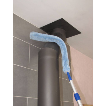 Plumeau flexible de dépoussierage avec housse microfibre flexiduster