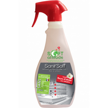 Sanit'Soft nettoyant sanitaires 3 en 1 Sanit'Soft nettoyant sanitaires 3 en 1