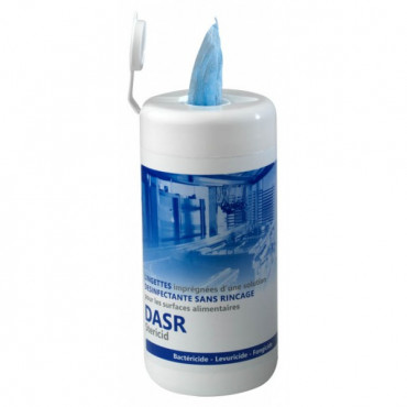 Lingettes désinfectantes sans rinçage alimentaire Lingettes désinfectantes sans rinçage alimentaire