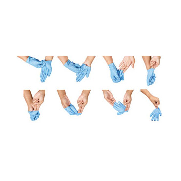 Gant nitrile bleu non poudré Gant nitrile bleu non poudré