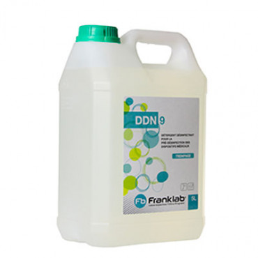 Pré-désinfectant liquide neutre (0,5%) – DDN9 - 5 litres Pré-désinfectant liquide neutre (0,5%) – DDN9 - 5 litres