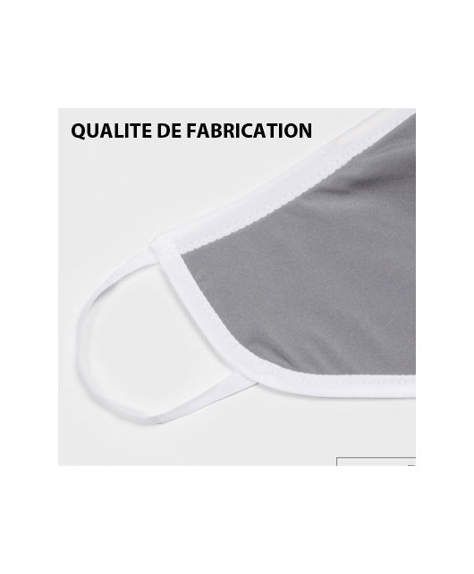 Masque de protection lavable et réutilisable 25 lavages Masque de protection lavable et réutilisable 25 lavages