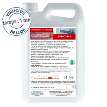 Spray nettoyant désinfectant rapide - Virucide Spray nettoyant désinfectant rapide - Virucide