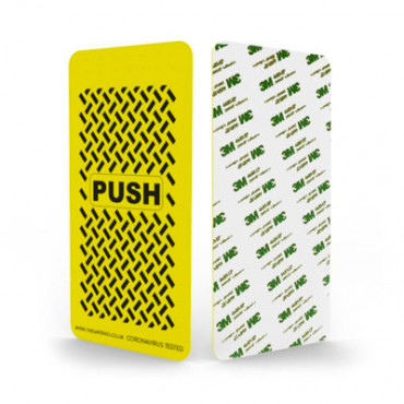 plaque antimicrobienne adhésive pour porte battante plaque antimicrobienne adhésive pour porte battante