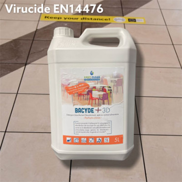 Bacyde + 3D sol - virucide Bacyde + 3D sol - virucide