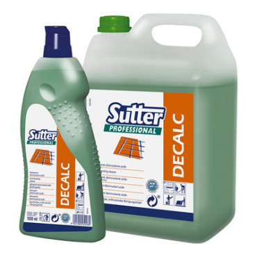 Decalc détergent désincrustant acide tamponné Decalc détergent désincrustant acide tamponné