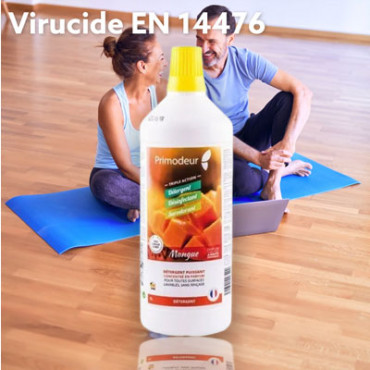 Nettoyant concentré sol 3D sol - virucide - pH neutre - mangue Nettoyant concentré sol 3D sol - virucide - pH neutre - mangue