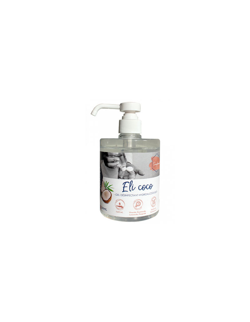 ELI COCO Gel hydroalcoolique désinfectant parfumé