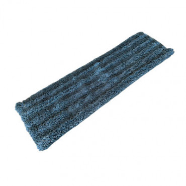Frange microfibres ultra grattante velcro grise Frange microfibres ultra grattante velcro grise