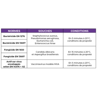 Désodorisant bactéricide menthe Désodorisant bactéricide menthe