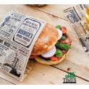 Papier ingraissable pour burger "times"