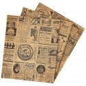 Papier ingraissable pour burger "times" beige