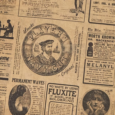 Papier ingraissable pour burger "times" beige