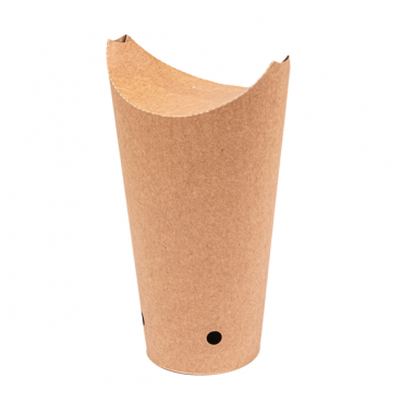 Gobelet à frites carton kraft 660 ml