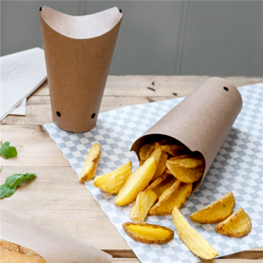 Gobelet à frites carton kraft 660 ml