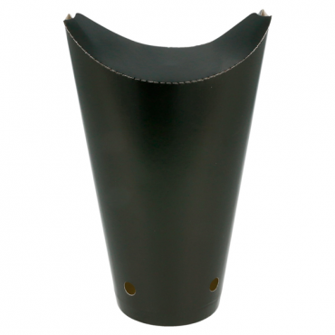 Gobelet à frites noir 660 ml