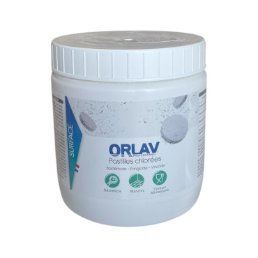 Pastilles chlorées désinfectantes