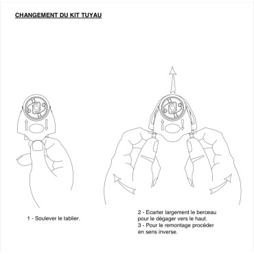 Tuyau de rinçage avec embouts pour doseur Masterdose Tuyau de rinçage avec embouts pour doseur Masterdose