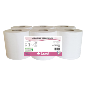Bobine à dévidage central 450 formats (x6) - Ecolabel Bobine à dévidage central 450 formats (x6) - Ecolabel