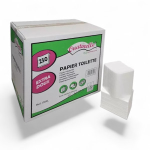 Papier toilette enchevêtré plié Papier toilette enchevêtré plié