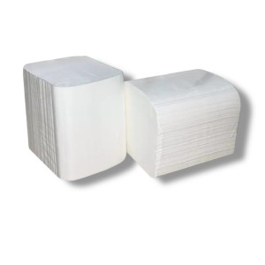 Papier toilette enchevêtré plié Papier toilette enchevêtré plié