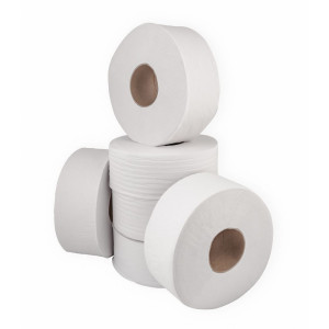Papier toilette lisse 2 plis maxi-jumbo Papier toilette lisse 2 plis maxi-jumbo
