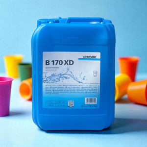 B170XD Liquide de rincage pour gobelets plastiques WINTERHALTER - Bidon de 10 L