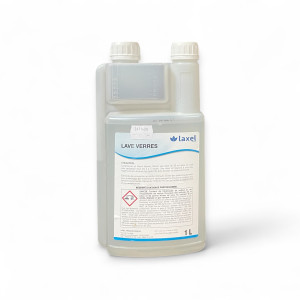 Liquide lave-verres chloré