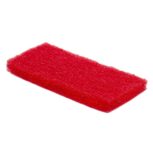 Tampon pad de récurage rouge