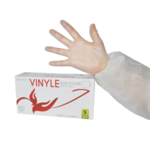 Gant vinyle non poudré prémium qualité médicale Gant vinyle non poudré prémium qualité médicale