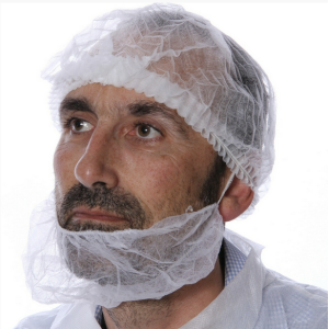 Cache barbe non tissé