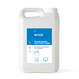 Nat'glass nettoyant surfaces lisses, vitres et écrans