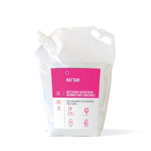Nat'San nettoyant détartrant désinfectant sanitaires