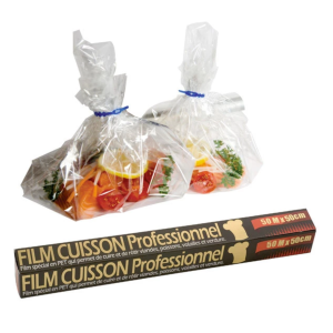 Film cuisson professionnel 50 cm x 50 m pour rôtis et papillotes