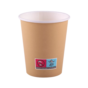 Gobelet carton kraft pour boissons chaudes et froides 12 cl, 20 cl, 28 cl