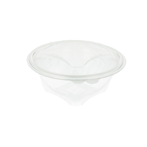 Bol salade transparent avec charnière - 250 ml / 375 ml / 500 ml / 750 ml / 1 L
